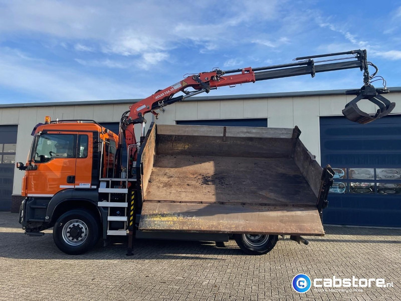MAN TGS 18.320 4X4H BL EEV Euro 5 - ATLAS 126.3E Laadkraan - 2-zijdige kipper - Bouwjaar 2013 - Km 205.974 !! - Good condition - NL Truck - شاحنة كرين: صورة 5 MAN TGS 18.320 4X4H BL EEV Euro 5 - ATLAS 126.3E Laadkraan - 2-zijdige kipper - Bouwjaar 2013 - Km 205.974 !! - Good condition - NL Truck - شاحنة كرين: صورة 5