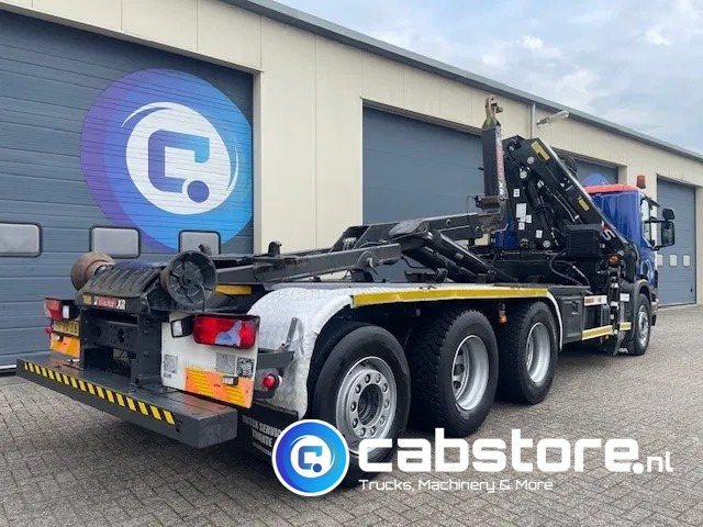 Scania P380 LB 8x4*4 HNA Euro 5 - HIAB 211 E-3 Hipro Crane with remote control + Multilift XR26S61 Hooklift - Year 2009 - Km 336.501 !! - Good condition - شاحنة كرين: صورة 4 Scania P380 LB 8x4*4 HNA Euro 5 - HIAB 211 E-3 Hipro Crane with remote control + Multilift XR26S61 Hooklift - Year 2009 - Km 336.501 !! - Good condition - شاحنة كرين: صورة 4