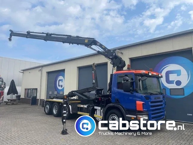 Scania P380 LB 8x4*4 HNA Euro 5 - HIAB 211 E-3 Hipro Crane with remote control + Multilift XR26S61 Hooklift - Year 2009 - Km 336.501 !! - Good condition - شاحنة كرين: صورة 1 Scania P380 LB 8x4*4 HNA Euro 5 - HIAB 211 E-3 Hipro Crane with remote control + Multilift XR26S61 Hooklift - Year 2009 - Km 336.501 !! - Good condition - شاحنة كرين: صورة 1