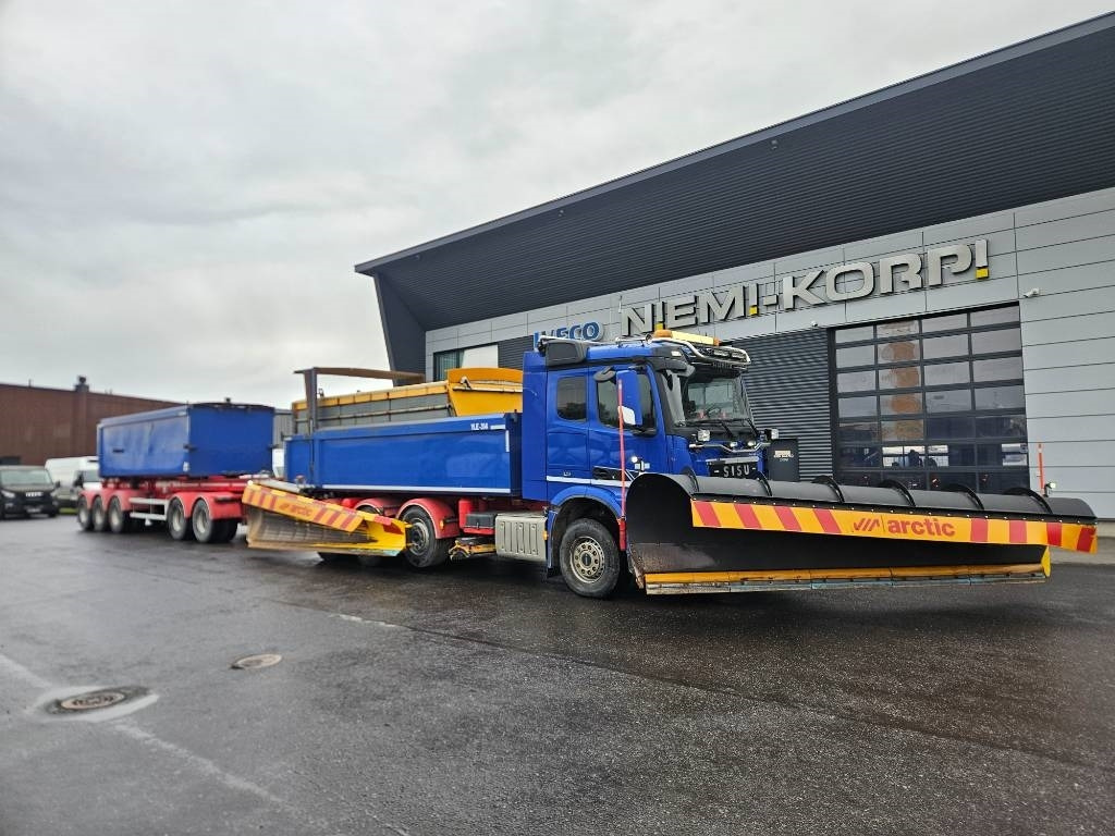 Sisu Polar 578 Auravarustus, alaterä - شاحنة قلاب: صورة 1 Sisu Polar 578 Auravarustus, alaterä - شاحنة قلاب: صورة 1