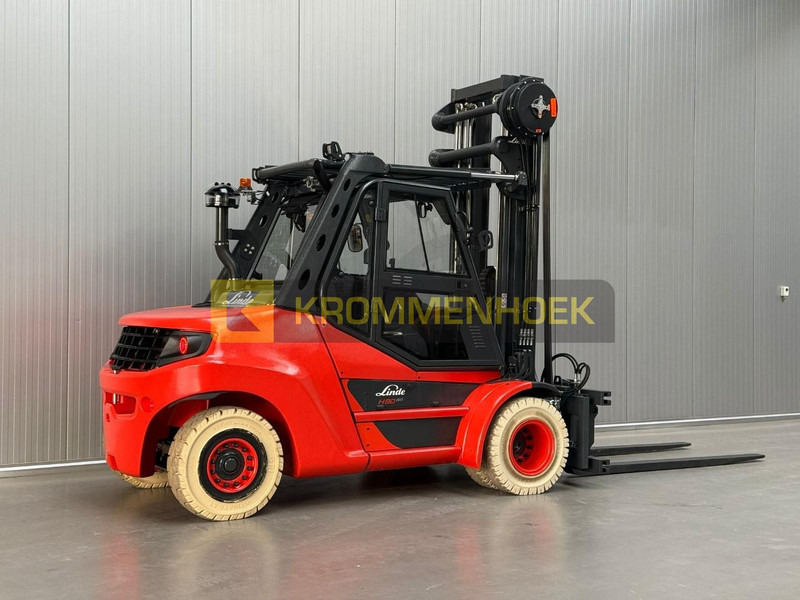 Linde H 80 D-900 - رافعة شوكية ديزل: صورة 4 Linde H 80 D-900 - رافعة شوكية ديزل: صورة 4