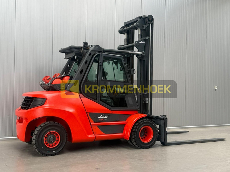 Linde H 80 T-900 - رافعة شوكية تعمل بالغاز: صورة 4 Linde H 80 T-900 - رافعة شوكية تعمل بالغاز: صورة 4
