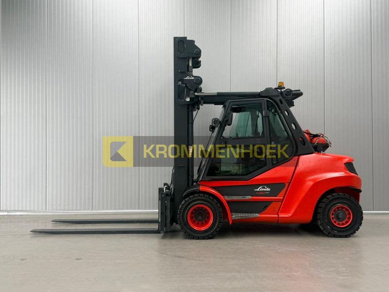 Linde H 80 T-900 - رافعة شوكية تعمل بالغاز: صورة 1 Linde H 80 T-900 - رافعة شوكية تعمل بالغاز: صورة 1