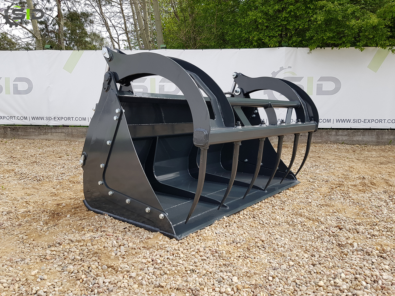 SID KROKODILSCHAUFEL GESCHMIEDETE ZINKEN XXL / Godet Crocodile BMS XXL / Crocodile grab bucket forged tines XXL 1,8 m SID - معدات تخزين حبوب: صورة 1 SID KROKODILSCHAUFEL GESCHMIEDETE ZINKEN XXL / Godet Crocodile BMS XXL / Crocodile grab bucket forged tines XXL 1,8 m SID - معدات تخزين حبوب: صورة 1