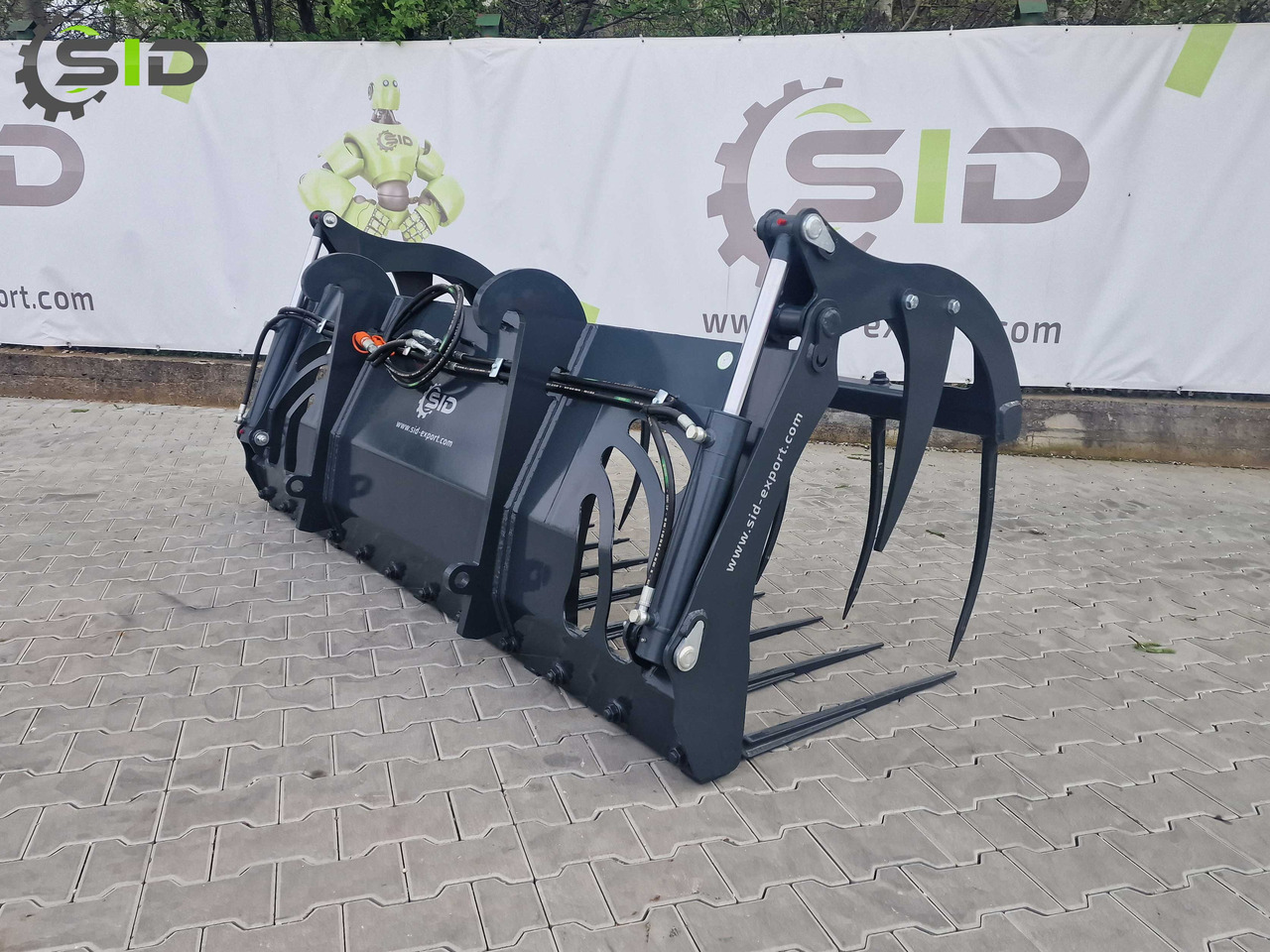 SID Krokodilgebiss Krokodilzange XL / BMS XL / Crocodile manure fork with grapple XL 1,8 m - مشعبات - آلات زراعية: صورة 3 SID Krokodilgebiss Krokodilzange XL / BMS XL / Crocodile manure fork with grapple XL 1,8 m - مشعبات - آلات زراعية: صورة 3