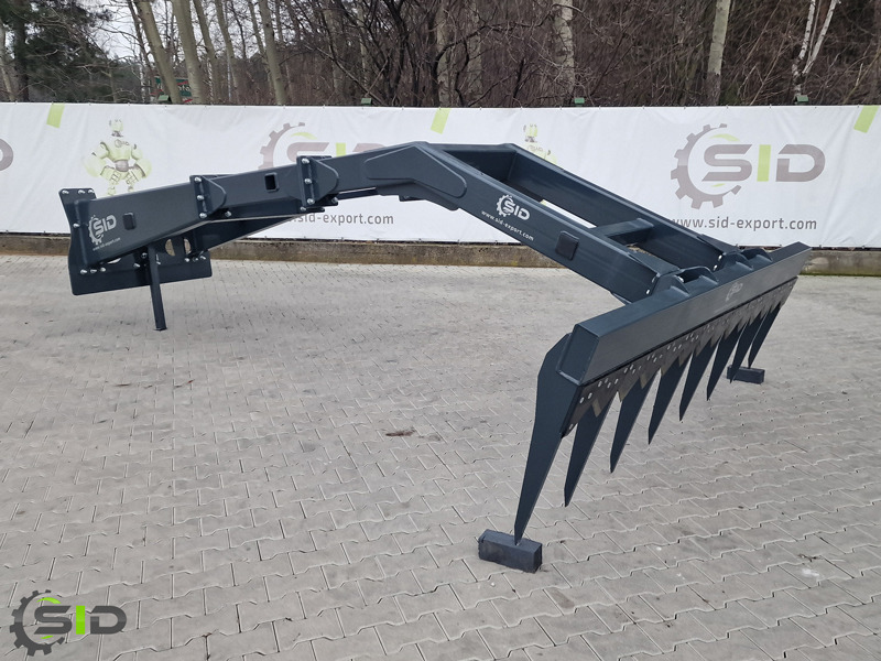 SID Silagekamm Schneidkamm Reißkamm Siloharke / Silage rake / Le râteau d'ensilage 1,80 m - مشعبات - لودر مفصلي صغير: صورة 2 SID Silagekamm Schneidkamm Reißkamm Siloharke / Silage rake / Le râteau d'ensilage 1,80 m - مشعبات - لودر مفصلي صغير: صورة 2