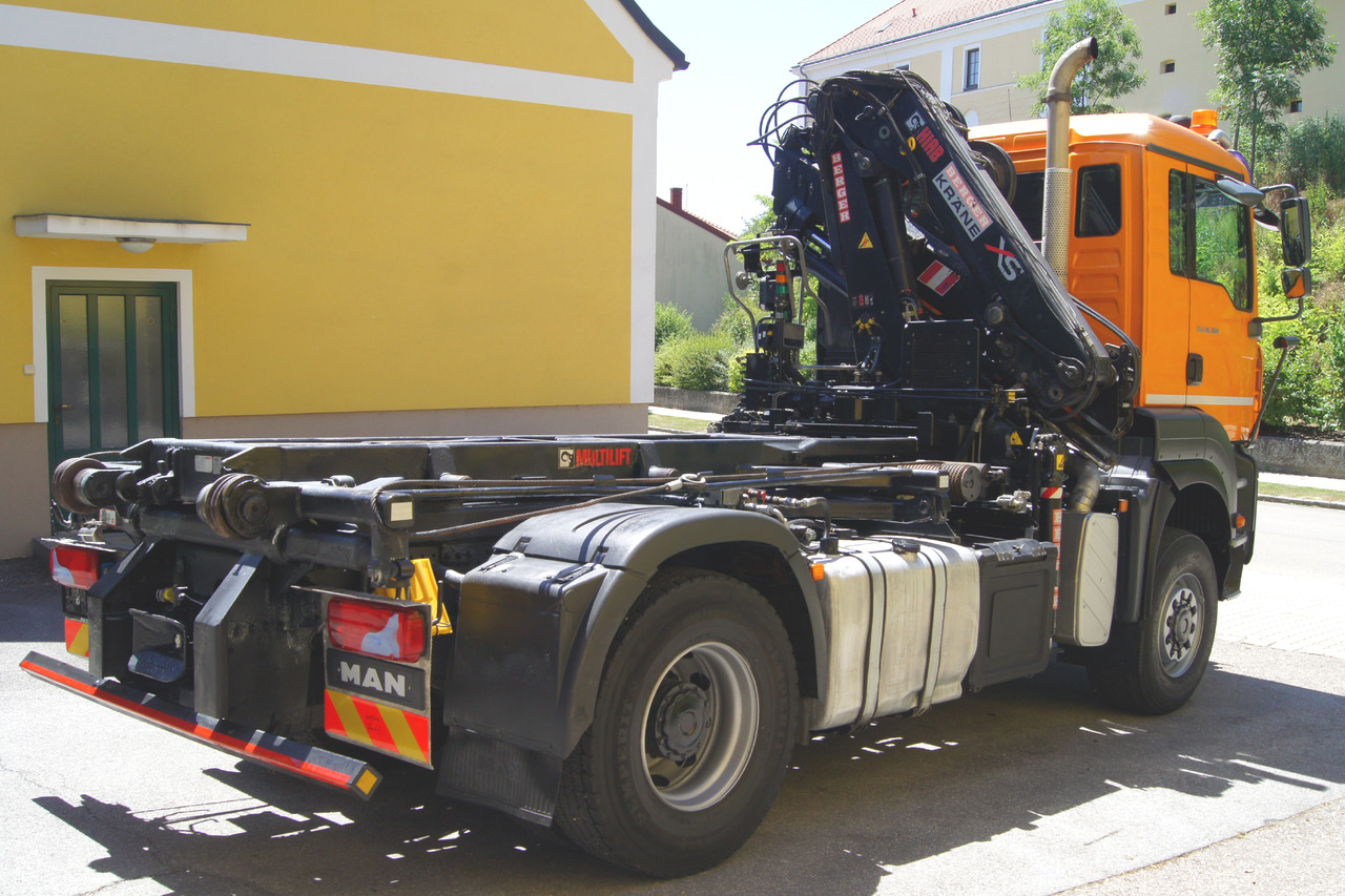 MAN TGA 18.360 BL 4x4/Euro4/TÜV/HIAB 111/MULTILIFT/Winterdienst - شاحنة - نظام الكابلات, شاحنة كرين: صورة 5 MAN TGA 18.360 BL 4x4/Euro4/TÜV/HIAB 111/MULTILIFT/Winterdienst - شاحنة - نظام الكابلات, شاحنة كرين: صورة 5