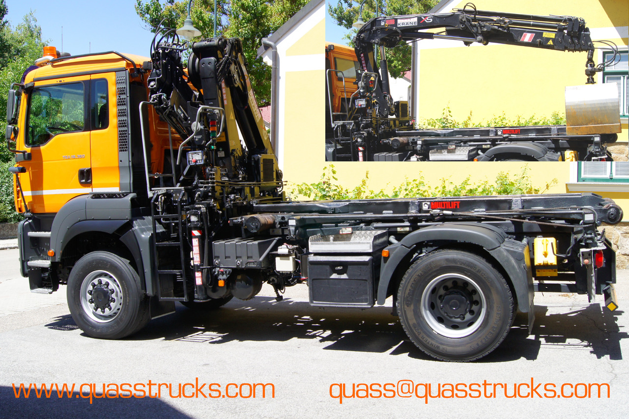 MAN TGA 18.360 BL 4x4/Euro4/TÜV/HIAB 111 korbfähig/MULTILIFT/Winterdienst - شاحنة قلاب, شاحنة كرين: صورة 3 MAN TGA 18.360 BL 4x4/Euro4/TÜV/HIAB 111 korbfähig/MULTILIFT/Winterdienst - شاحنة قلاب, شاحنة كرين: صورة 3