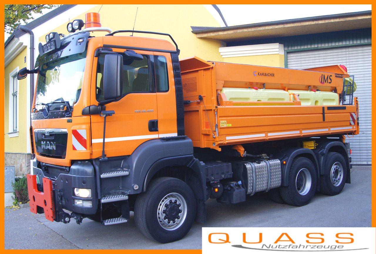 MAN TGS 28.400 6x4-4 BL /Winterdienst/Streuer/Schneepflug - شاحنة قلاب: صورة 1 MAN TGS 28.400 6x4-4 BL /Winterdienst/Streuer/Schneepflug - شاحنة قلاب: صورة 1