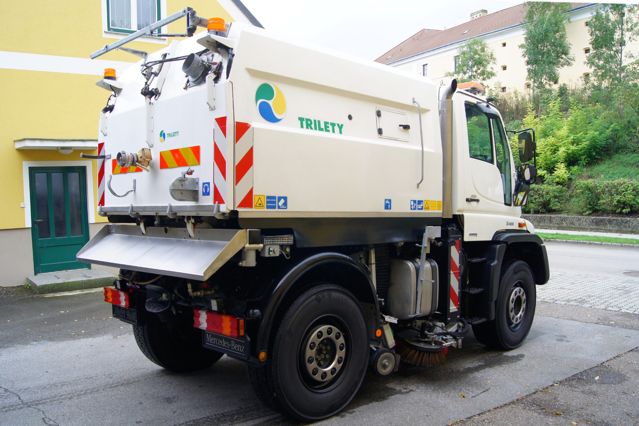 UNIMOG Unimog U400 + TRILETY Kehrmaschine/TÜV/EUR4/Leistungshydraulik - سياره كنس شوارع: صورة 5 UNIMOG Unimog U400 + TRILETY Kehrmaschine/TÜV/EUR4/Leistungshydraulik - سياره كنس شوارع: صورة 5
