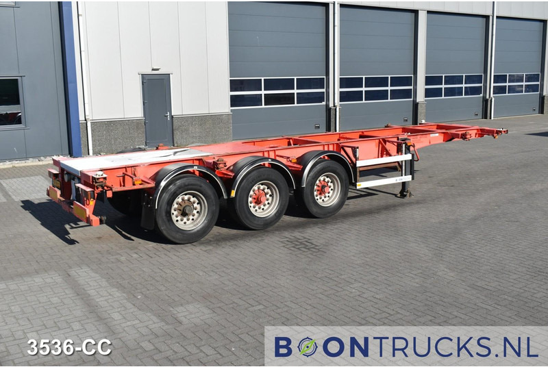 Burg BPO 12 27CDM12 TANK CHASSIS | 20-30ft * 3800 Kg * NL TRAILER - ناقل حاوية/ نصف مقطورة بحاوية: صورة 1 Burg BPO 12 27CDM12 TANK CHASSIS | 20-30ft * 3800 Kg * NL TRAILER - ناقل حاوية/ نصف مقطورة بحاوية: صورة 1