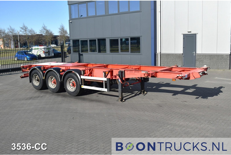 Burg BPO 12 27CDM12 TANK CHASSIS | 20-30ft * 3800 Kg * NL TRAILER - ناقل حاوية/ نصف مقطورة بحاوية: صورة 4 Burg BPO 12 27CDM12 TANK CHASSIS | 20-30ft * 3800 Kg * NL TRAILER - ناقل حاوية/ نصف مقطورة بحاوية: صورة 4