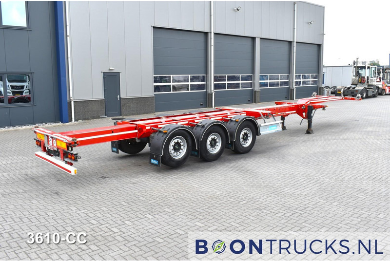 D-Tec FLEXITRAILER | 2x20-30-40-45ft HC * 2x LIFT AXLE * 2x EXTENDABLE * DISC BRAKES - ناقل حاوية/ نصف مقطورة بحاوية: صورة 2 D-Tec FLEXITRAILER | 2x20-30-40-45ft HC * 2x LIFT AXLE * 2x EXTENDABLE * DISC BRAKES - ناقل حاوية/ نصف مقطورة بحاوية: صورة 2