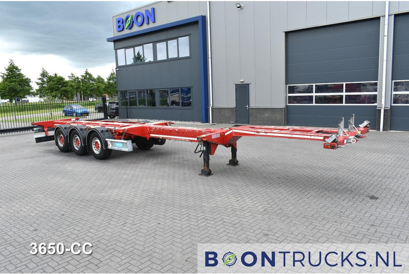 D-Tec FLEXITRAILER | 2x20-30-40-45ft HC * 2x LIFT AXLE * 2x EXTENDABLE * MOT 11-2025 - ناقل حاوية/ نصف مقطورة بحاوية: صورة 4 D-Tec FLEXITRAILER | 2x20-30-40-45ft HC * 2x LIFT AXLE * 2x EXTENDABLE * MOT 11-2025 - ناقل حاوية/ نصف مقطورة بحاوية: صورة 4