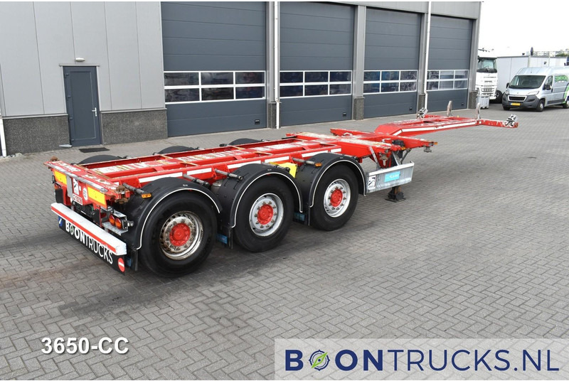 D-Tec FLEXITRAILER | 2x20-30-40-45ft HC * 2x LIFT AXLE * 2x EXTENDABLE * MOT 11-2025 - ناقل حاوية/ نصف مقطورة بحاوية: صورة 1 D-Tec FLEXITRAILER | 2x20-30-40-45ft HC * 2x LIFT AXLE * 2x EXTENDABLE * MOT 11-2025 - ناقل حاوية/ نصف مقطورة بحاوية: صورة 1