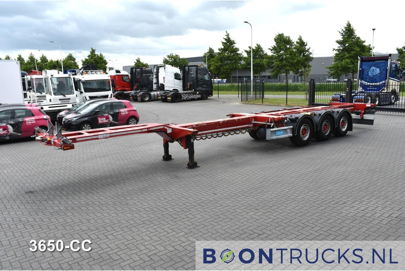D-Tec FLEXITRAILER | 2x20-30-40-45ft HC * 2x LIFT AXLE * 2x EXTENDABLE * MOT 11-2025 - ناقل حاوية/ نصف مقطورة بحاوية: صورة 5 D-Tec FLEXITRAILER | 2x20-30-40-45ft HC * 2x LIFT AXLE * 2x EXTENDABLE * MOT 11-2025 - ناقل حاوية/ نصف مقطورة بحاوية: صورة 5