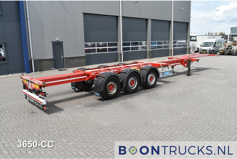 D-Tec FLEXITRAILER | 2x20-30-40-45ft HC * 2x LIFT AXLE * 2x EXTENDABLE * MOT 11-2025 - ناقل حاوية/ نصف مقطورة بحاوية: صورة 2 D-Tec FLEXITRAILER | 2x20-30-40-45ft HC * 2x LIFT AXLE * 2x EXTENDABLE * MOT 11-2025 - ناقل حاوية/ نصف مقطورة بحاوية: صورة 2