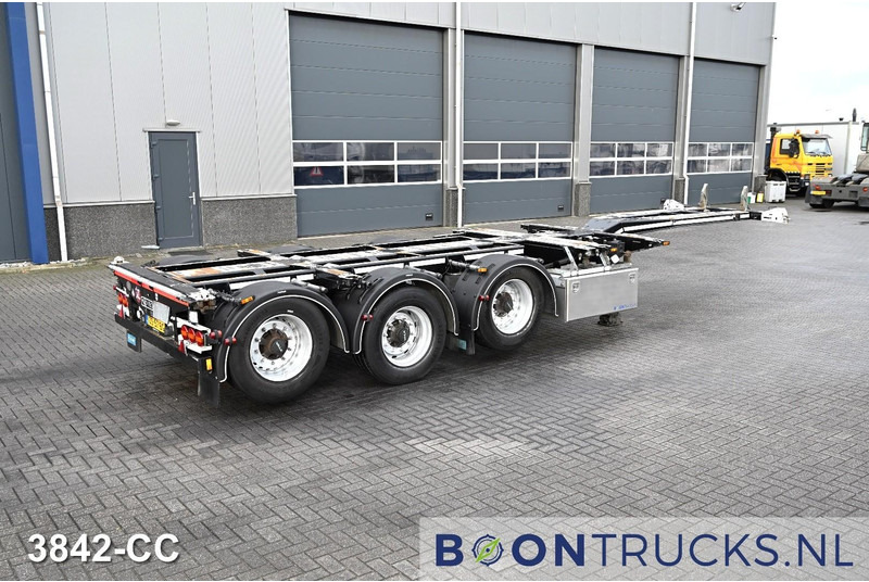 D-Tec FLEXITRAILER | 2x20-30-40-45ft HC * 2x LIFT AXLE * 3x EXTENDABLE * ADR * APK 10-2026 * NL TRAILER - ناقل حاوية/ نصف مقطورة بحاوية: صورة 1 D-Tec FLEXITRAILER | 2x20-30-40-45ft HC * 2x LIFT AXLE * 3x EXTENDABLE * ADR * APK 10-2026 * NL TRAILER - ناقل حاوية/ نصف مقطورة بحاوية: صورة 1