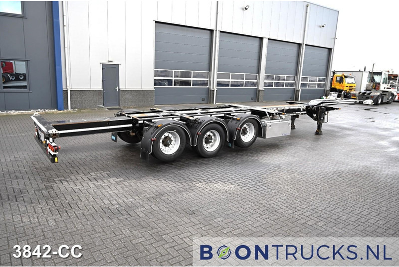 D-Tec FLEXITRAILER | 2x20-30-40-45ft HC * 2x LIFT AXLE * 3x EXTENDABLE * ADR * APK 10-2026 * NL TRAILER - ناقل حاوية/ نصف مقطورة بحاوية: صورة 2 D-Tec FLEXITRAILER | 2x20-30-40-45ft HC * 2x LIFT AXLE * 3x EXTENDABLE * ADR * APK 10-2026 * NL TRAILER - ناقل حاوية/ نصف مقطورة بحاوية: صورة 2