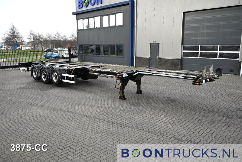 D-Tec FLEXITRAILER LS | 2x20-30-40-45ft HC * 2x LIFT AXLE * BPW / DISC * MOT 01-2027 - ناقل حاوية/ نصف مقطورة بحاوية: صورة 5 D-Tec FLEXITRAILER LS | 2x20-30-40-45ft HC * 2x LIFT AXLE * BPW / DISC * MOT 01-2027 - ناقل حاوية/ نصف مقطورة بحاوية: صورة 5