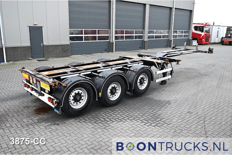 D-Tec FLEXITRAILER LS | 2x20-30-40-45ft HC * 2x LIFT AXLE * BPW / DISC * MOT 01-2027 - ناقل حاوية/ نصف مقطورة بحاوية: صورة 1 D-Tec FLEXITRAILER LS | 2x20-30-40-45ft HC * 2x LIFT AXLE * BPW / DISC * MOT 01-2027 - ناقل حاوية/ نصف مقطورة بحاوية: صورة 1