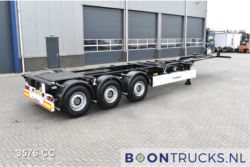 Krone SD BOX LINER NEW / UNREGISTERED | 2x20-40-45ft * LIFT AXLE * DISC BRAKES - ناقل حاوية/ نصف مقطورة بحاوية: صورة 1 Krone SD BOX LINER NEW / UNREGISTERED | 2x20-40-45ft * LIFT AXLE * DISC BRAKES - ناقل حاوية/ نصف مقطورة بحاوية: صورة 1
