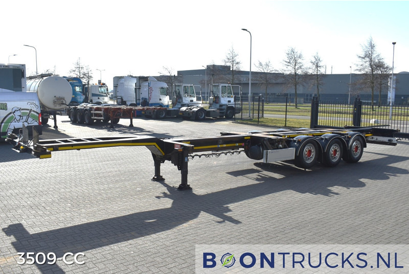 Pacton ET3 | 2x20-30-40-45ft HC * 2x EXTENDABLE * SAF / DISC * NL TRAILER - ناقل حاوية/ نصف مقطورة بحاوية: صورة 5 Pacton ET3 | 2x20-30-40-45ft HC * 2x EXTENDABLE * SAF / DISC * NL TRAILER - ناقل حاوية/ نصف مقطورة بحاوية: صورة 5