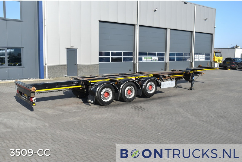 Pacton ET3 | 2x20-30-40-45ft HC * 2x EXTENDABLE * SAF / DISC * NL TRAILER - ناقل حاوية/ نصف مقطورة بحاوية: صورة 2 Pacton ET3 | 2x20-30-40-45ft HC * 2x EXTENDABLE * SAF / DISC * NL TRAILER - ناقل حاوية/ نصف مقطورة بحاوية: صورة 2