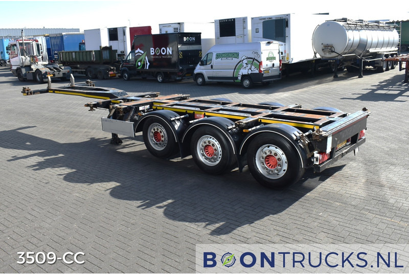 Pacton ET3 | 2x20-30-40-45ft HC * 2x EXTENDABLE * SAF / DISC * NL TRAILER - ناقل حاوية/ نصف مقطورة بحاوية: صورة 3 Pacton ET3 | 2x20-30-40-45ft HC * 2x EXTENDABLE * SAF / DISC * NL TRAILER - ناقل حاوية/ نصف مقطورة بحاوية: صورة 3