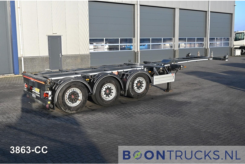 Pacton ET3 | 2x20-30-40-45ft HC * LIFT AXLE * 2x EXTENDABLE * NL TRAINER * APK 09-2026 - ناقل حاوية/ نصف مقطورة بحاوية: صورة 1 Pacton ET3 | 2x20-30-40-45ft HC * LIFT AXLE * 2x EXTENDABLE * NL TRAINER * APK 09-2026 - ناقل حاوية/ نصف مقطورة بحاوية: صورة 1