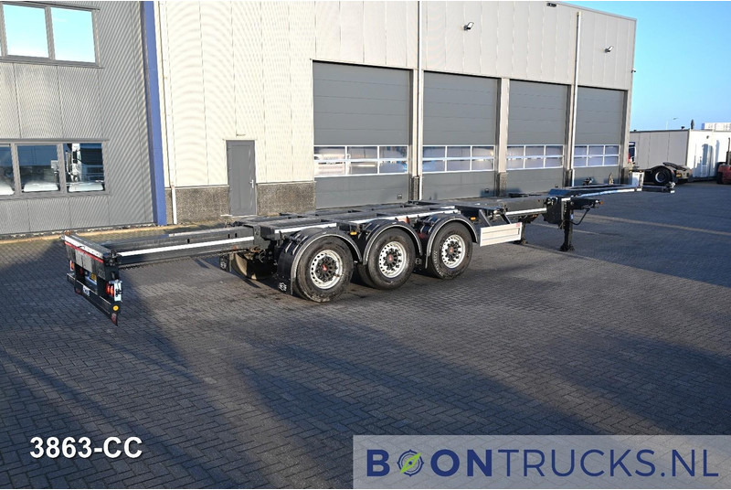 Pacton ET3 | 2x20-30-40-45ft HC * LIFT AXLE * 2x EXTENDABLE * NL TRAINER * APK 09-2026 - ناقل حاوية/ نصف مقطورة بحاوية: صورة 2 Pacton ET3 | 2x20-30-40-45ft HC * LIFT AXLE * 2x EXTENDABLE * NL TRAINER * APK 09-2026 - ناقل حاوية/ نصف مقطورة بحاوية: صورة 2