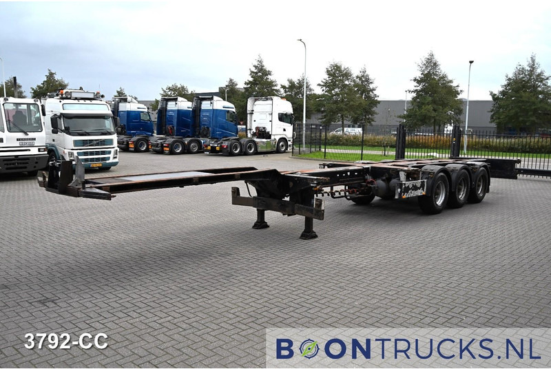 Pacton T3-010 2x20-30-40-45ft HC * 2x EXTENDABLE * 1x LIFT AXLE * NL TRAILER - ناقل حاوية/ نصف مقطورة بحاوية: صورة 5 Pacton T3-010 2x20-30-40-45ft HC * 2x EXTENDABLE * 1x LIFT AXLE * NL TRAILER - ناقل حاوية/ نصف مقطورة بحاوية: صورة 5