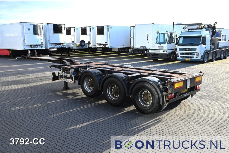Pacton T3-010 2x20-30-40-45ft HC * 2x EXTENDABLE * 1x LIFT AXLE * NL TRAILER - ناقل حاوية/ نصف مقطورة بحاوية: صورة 3 Pacton T3-010 2x20-30-40-45ft HC * 2x EXTENDABLE * 1x LIFT AXLE * NL TRAILER - ناقل حاوية/ نصف مقطورة بحاوية: صورة 3