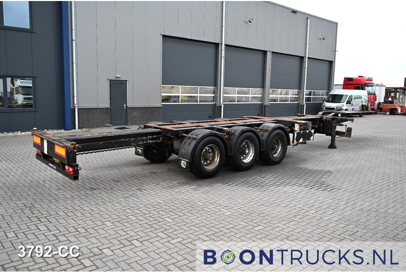 Pacton T3-010 2x20-30-40-45ft HC * 2x EXTENDABLE * 1x LIFT AXLE * NL TRAILER - ناقل حاوية/ نصف مقطورة بحاوية: صورة 2 Pacton T3-010 2x20-30-40-45ft HC * 2x EXTENDABLE * 1x LIFT AXLE * NL TRAILER - ناقل حاوية/ نصف مقطورة بحاوية: صورة 2