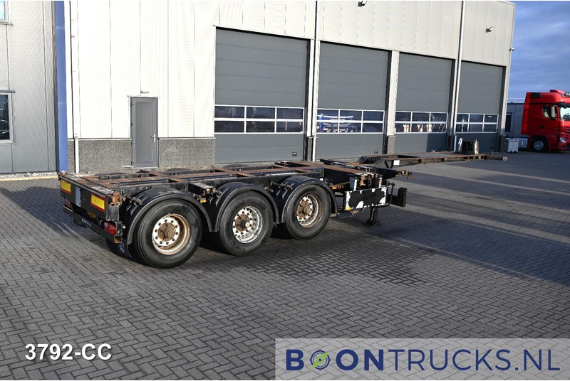 Pacton T3-010 2x20-30-40-45ft HC * 2x EXTENDABLE * 1x LIFT AXLE * NL TRAILER - ناقل حاوية/ نصف مقطورة بحاوية: صورة 1 Pacton T3-010 2x20-30-40-45ft HC * 2x EXTENDABLE * 1x LIFT AXLE * NL TRAILER - ناقل حاوية/ نصف مقطورة بحاوية: صورة 1