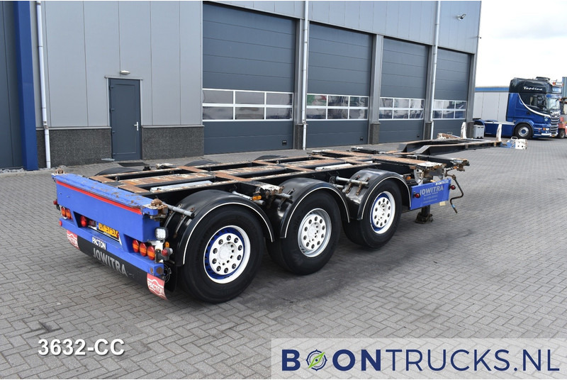 Pacton T3-010 | 2x20-30-40-45ft HC * LIFT AXLE * SAF/DISC * NL TRAILER * APK 10-2025 - ناقل حاوية/ نصف مقطورة بحاوية: صورة 1 Pacton T3-010 | 2x20-30-40-45ft HC * LIFT AXLE * SAF/DISC * NL TRAILER * APK 10-2025 - ناقل حاوية/ نصف مقطورة بحاوية: صورة 1