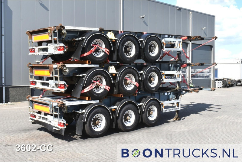 Van Hool 3B0071 STACK PRICE € 12750 | 20-30ft * ADR: FL, AT, OX * 3840 KG * LIFT AXLE - ناقل حاوية/ نصف مقطورة بحاوية: صورة 1 Van Hool 3B0071 STACK PRICE € 12750 | 20-30ft * ADR: FL, AT, OX * 3840 KG * LIFT AXLE - ناقل حاوية/ نصف مقطورة بحاوية: صورة 1