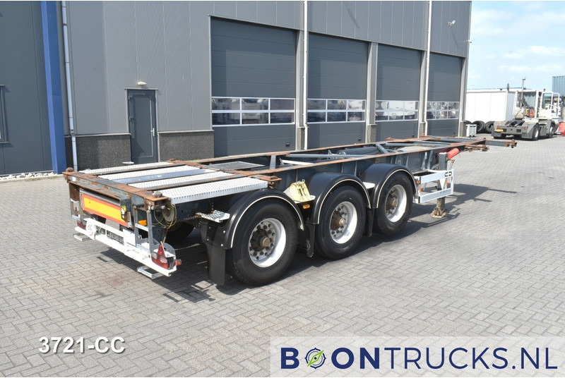 ناقل حاوية/ نصف مقطورة بحاوية Van Hool 3B0071 TANK CHASSIS | 20-30ft * ADR: FL, AT, OX * 3840 KG * LIFT AXLE: صورة 1