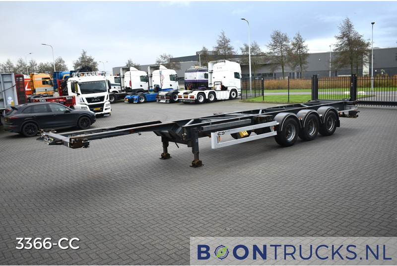 Van Hool 3B2015 FIXED CHASSIS | 2x20-40ft HC * 4600 Kg * NL TRAILER - ناقل حاوية/ نصف مقطورة بحاوية: صورة 4 Van Hool 3B2015 FIXED CHASSIS | 2x20-40ft HC * 4600 Kg * NL TRAILER - ناقل حاوية/ نصف مقطورة بحاوية: صورة 4