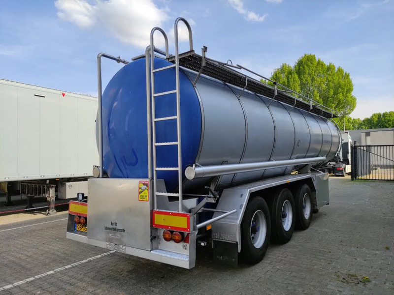 Burg 26165 liter Tankoplegger 1 kamer MET RVS Pomp - نصف مقطورة صهريج: صورة 4 Burg 26165 liter Tankoplegger 1 kamer MET RVS Pomp - نصف مقطورة صهريج: صورة 4