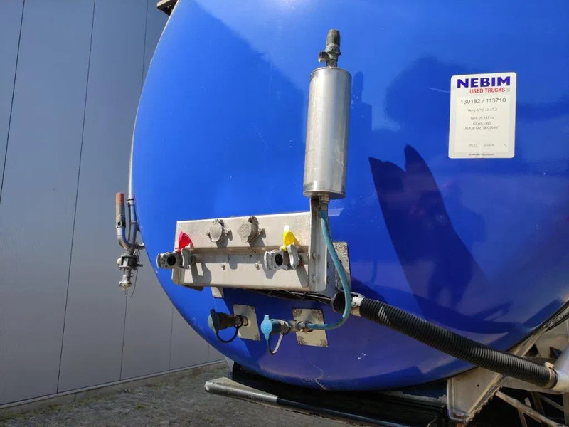 Burg 26165 liter Tankoplegger 1 kamer MET RVS Pomp - نصف مقطورة صهريج: صورة 5 Burg 26165 liter Tankoplegger 1 kamer MET RVS Pomp - نصف مقطورة صهريج: صورة 5