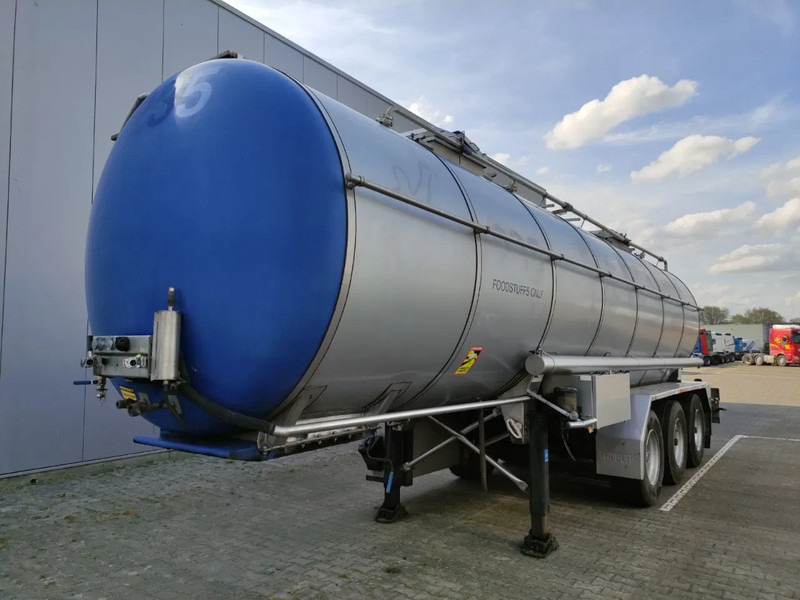 Burg 26165 liter Tankoplegger 1 kamer MET RVS Pomp - نصف مقطورة صهريج: صورة 1 Burg 26165 liter Tankoplegger 1 kamer MET RVS Pomp - نصف مقطورة صهريج: صورة 1