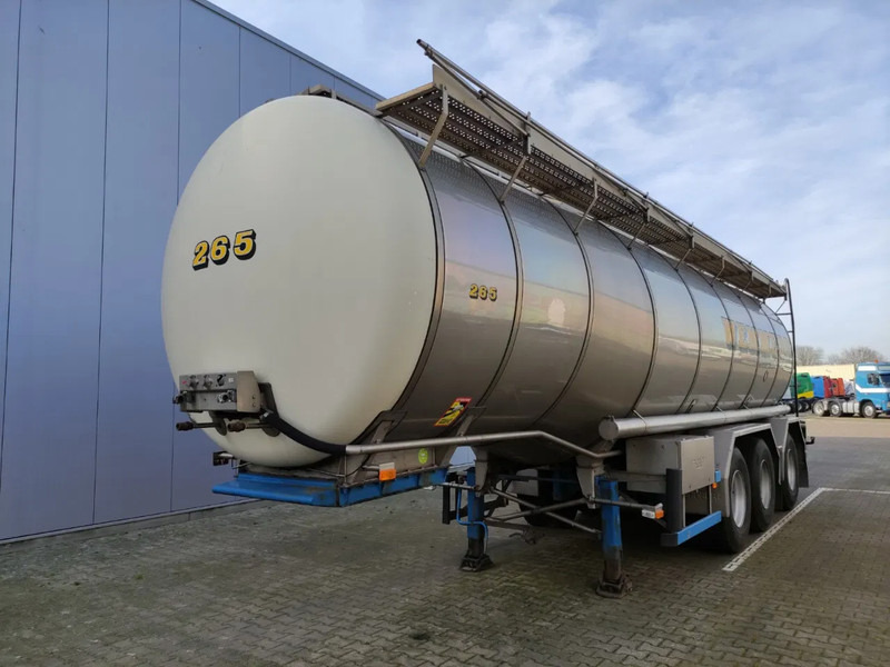 Burg 34000 liter tankoplegger - نصف مقطورة صهريج: صورة 1 Burg 34000 liter tankoplegger - نصف مقطورة صهريج: صورة 1