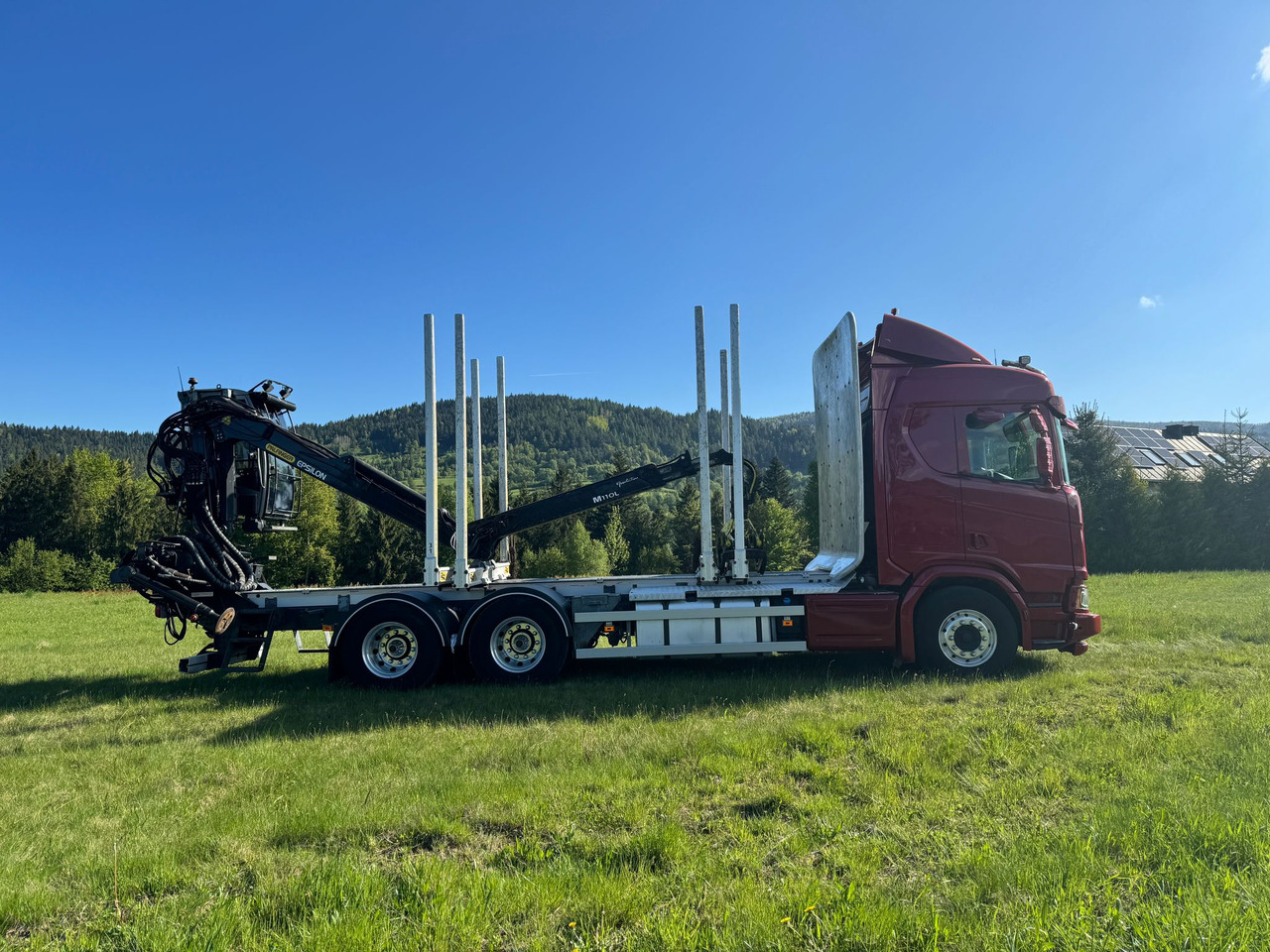 SCANIA R580 XT V8 - شاحنة قطع الأشجار: صورة 4 SCANIA R580 XT V8 - شاحنة قطع الأشجار: صورة 4