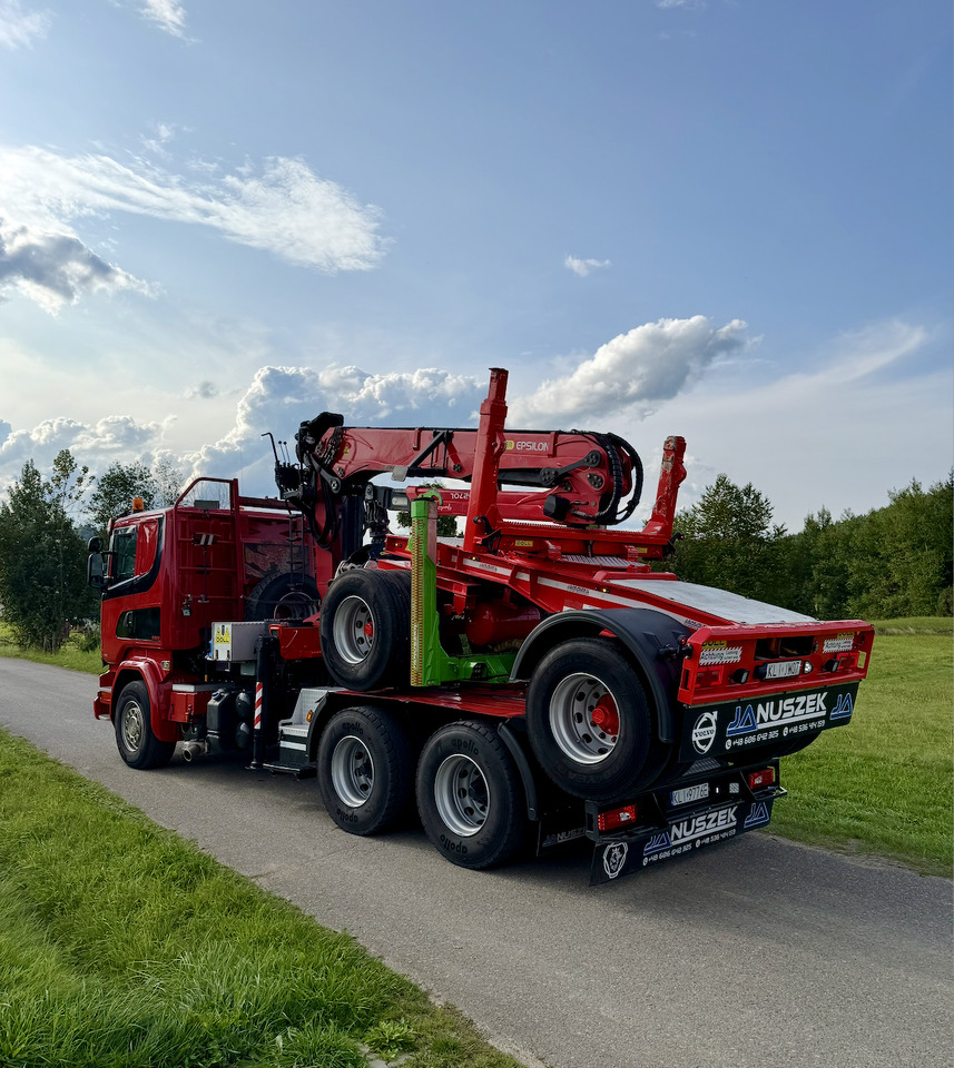 SCANIA R580 - شاحنة قطع الأشجار, شاحنة كرين: صورة 4 SCANIA R580 - شاحنة قطع الأشجار, شاحنة كرين: صورة 4