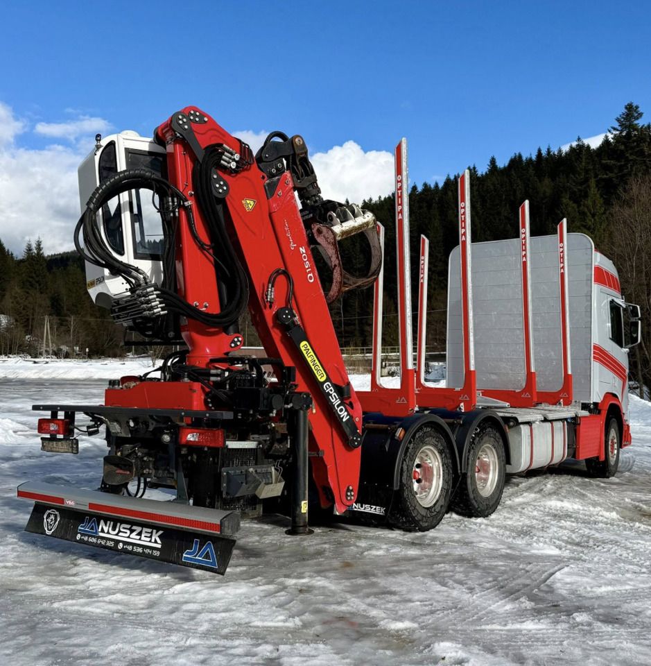 SCANIA R580 - شاحنة قطع الأشجار: صورة 5 SCANIA R580 - شاحنة قطع الأشجار: صورة 5