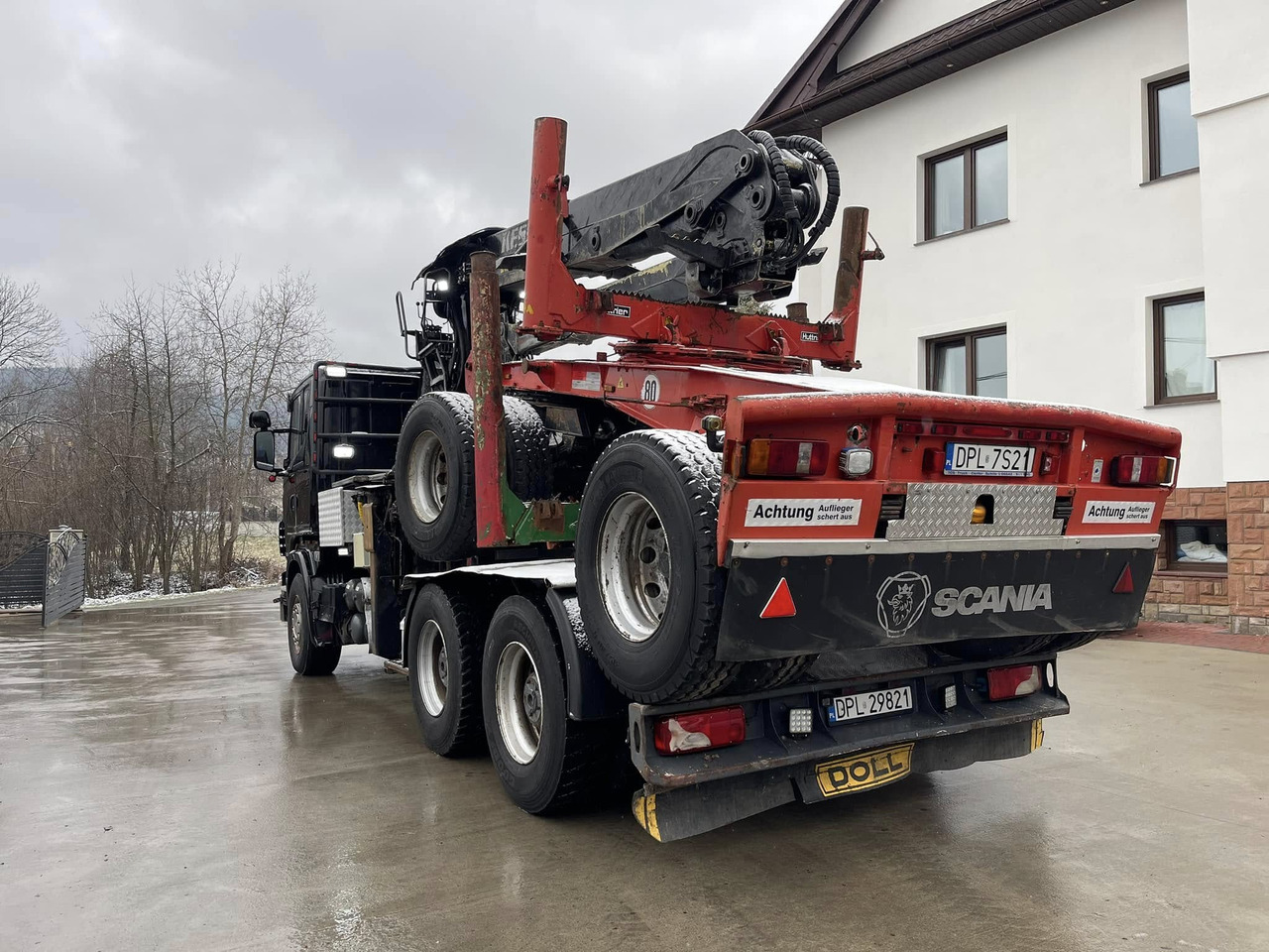 SCANIA R620 V8 - شاحنة قطع الأشجار: صورة 3 SCANIA R620 V8 - شاحنة قطع الأشجار: صورة 3