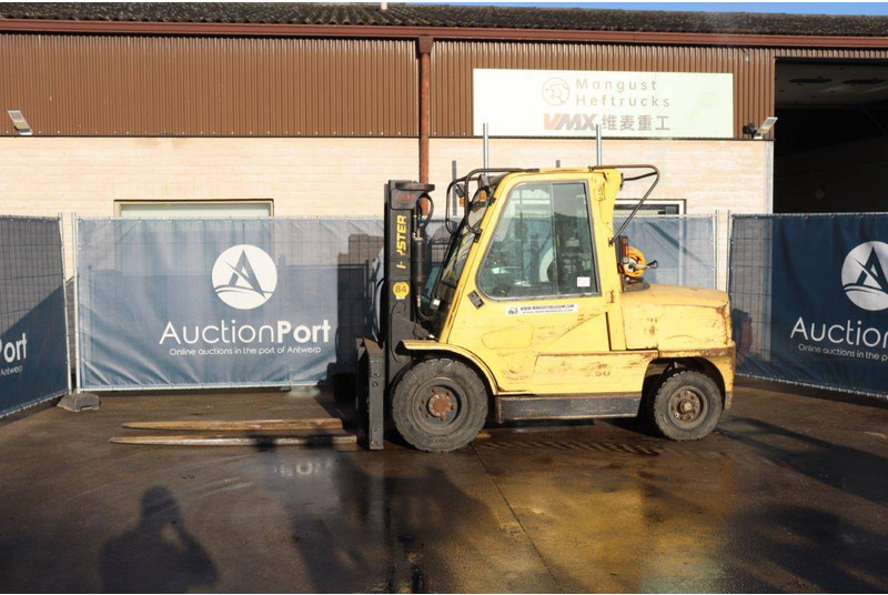Hyster H5.50XM - رافعة شوكية تعمل بالغاز: صورة 1 Hyster H5.50XM - رافعة شوكية تعمل بالغاز: صورة 1