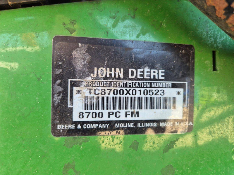 جزازة عشب الحدائق John Deere 8700 PC FM: صورة 8 جزازة عشب الحدائق John Deere 8700 PC FM: صورة 8
