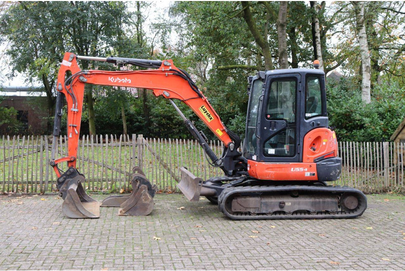 Kubota U55-4 - حفار زاحف: صورة 1 Kubota U55-4 - حفار زاحف: صورة 1